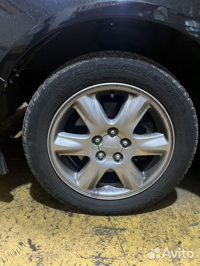 Диски subaru r15 в сборе