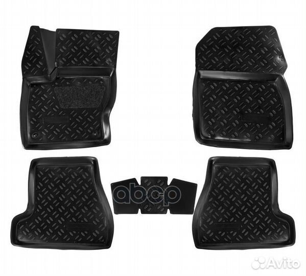 Ковры для Ford Focus III (2011), 5 шт., выс. б