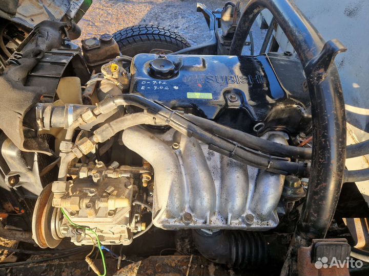 Разбираю Mitsubishi Canter FE648 4D35