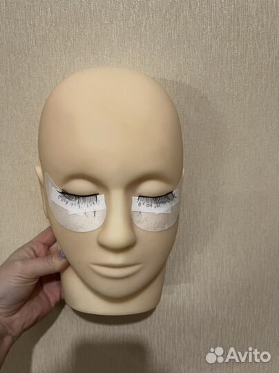 Манекен для наращивания ресниц