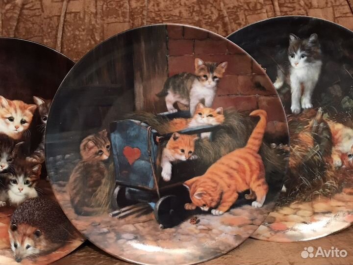 Тарелка Приключения на бархатных лапках