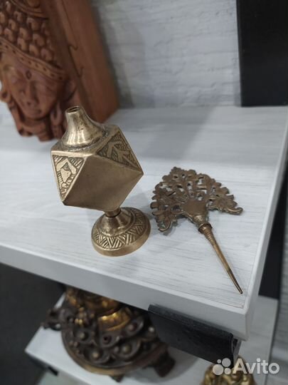 Сосуд для обрядов латунь