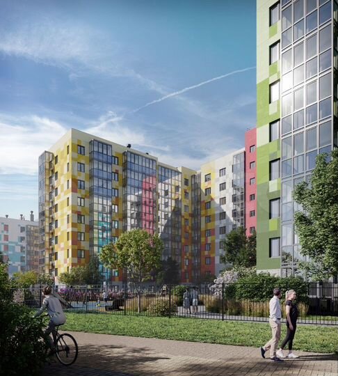 1-к. квартира, 49,3 м², 4/9 эт.