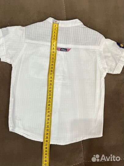 Рубашка для мальчика 86 92