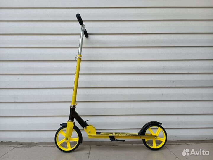 Самокат с большими колесами