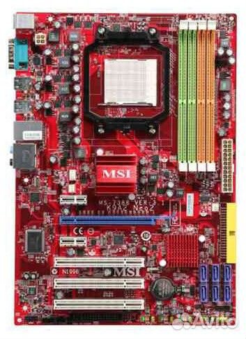Материнская плата MSI K9A2 Neo2 Ver.3.1 с CPU AMD