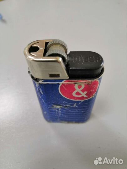 Зажигалка газовая, кремний на месте