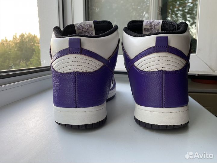 Nike Dunk High – Purple – White