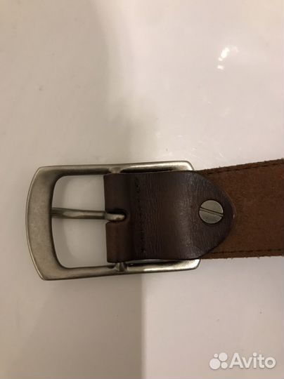 Мужской кожаный ремень