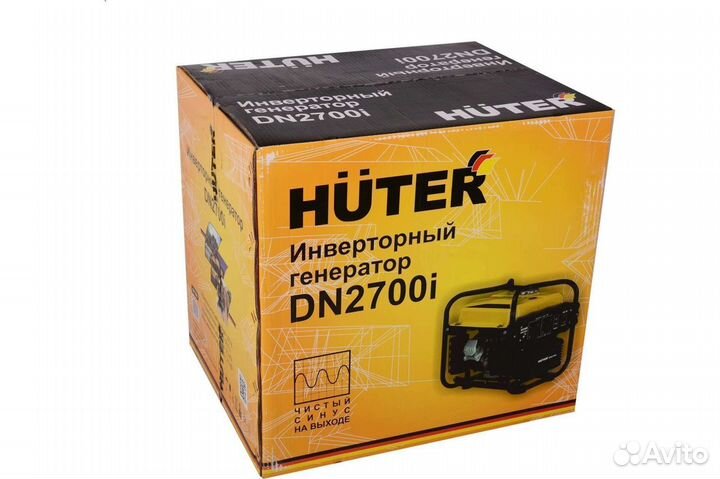 Инверторный генератор huter DN2700i