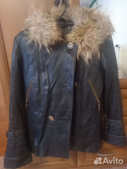 Дубленка женская 48 размер