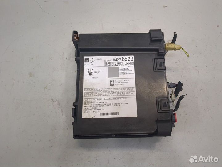 Блок управления радиоприемником Cadillac XT5, 2018