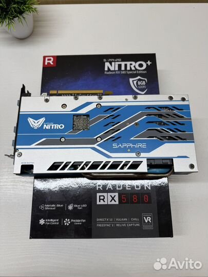 Sapphire rx 580 nitro+ special edition