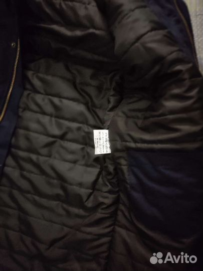 Куртка демисезонная, новая, размер 52/4, синяя