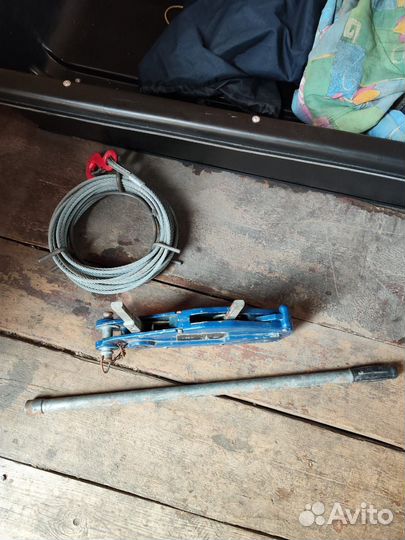 Лебедка ручная рычажная