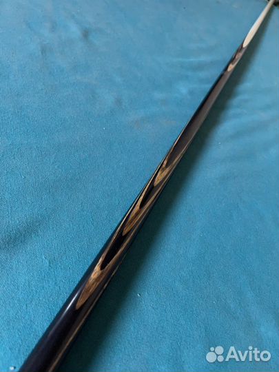 Кий для русского бильярда черный граб