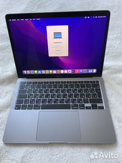 Apple MacBook Air 13 m1 (рст, 45 циклов)