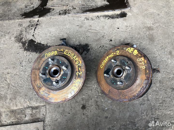 Ступицы левая и правая Hyundai Solaris 2 2017-2020