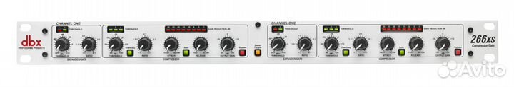 Dbx266xs Compressor/Gate + 2 инсертных шнура