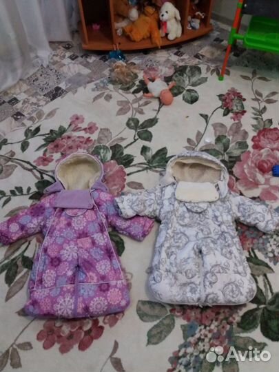 Детские зимние комбинезоны