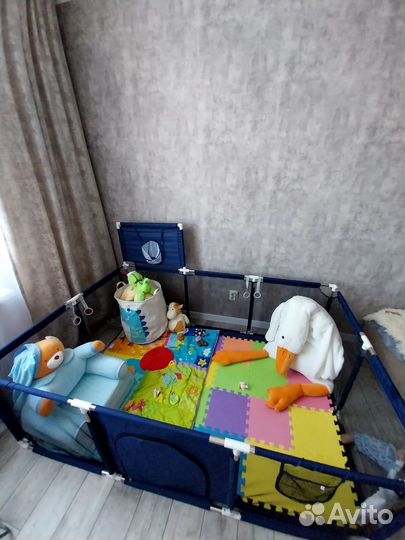 Большой детский манеж