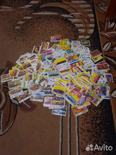 Вкладыши от жвачек 90 х