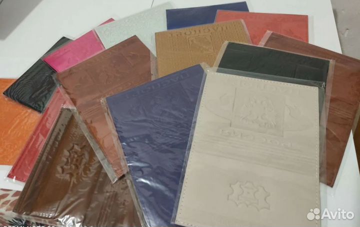 Обложка на паспорт натуральная кожа