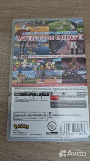 Pokemon Shield для Nintendo Switch Новые