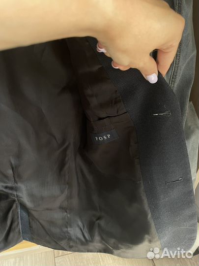 Пиджак школьный для мальчика 122