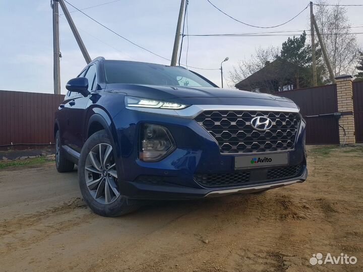 Hyundai Santa Fe 2.0 AT, 2019, 54 926 км