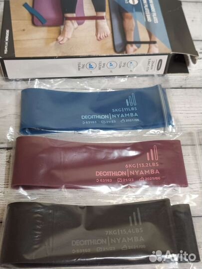 Фитнес резинки decathlon