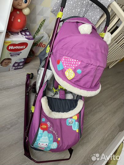 Коляска санки Ника