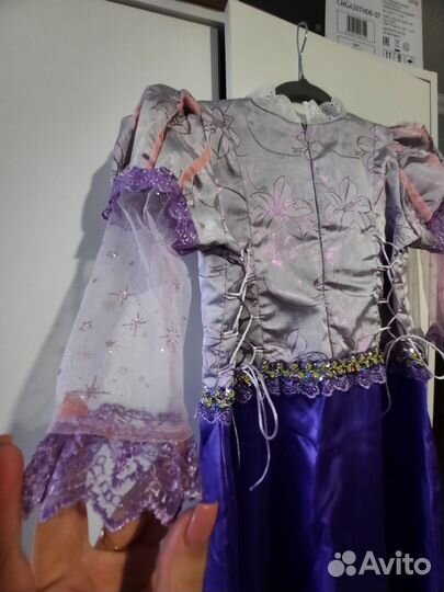 Платье Рапунцель для девочки 146