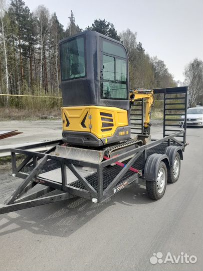 Аренда спецтехники мини-экскаватор