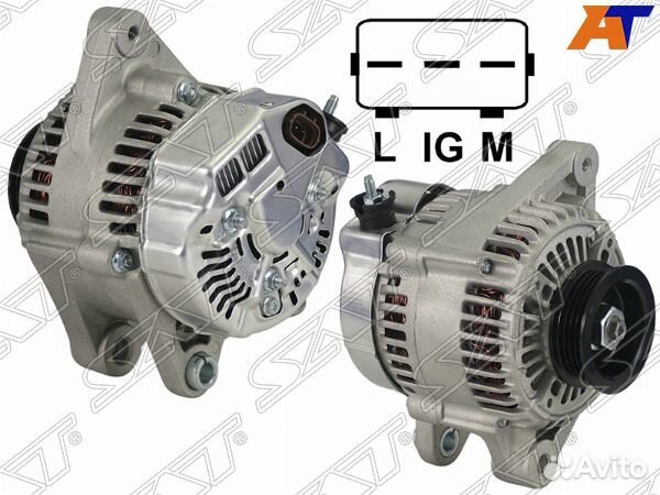 Генератор toyota sprinter trueno