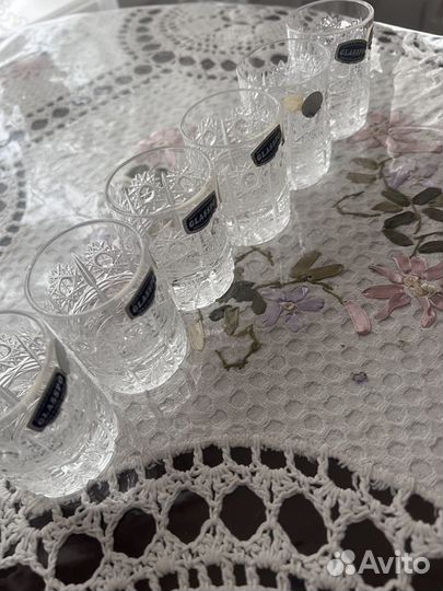 Хрусталь фужеры и рюмки