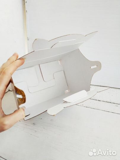 Новогодняя коробка картонная 2 шт