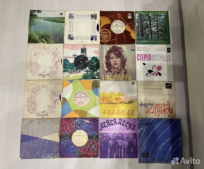 Виниловые пластинки СССР