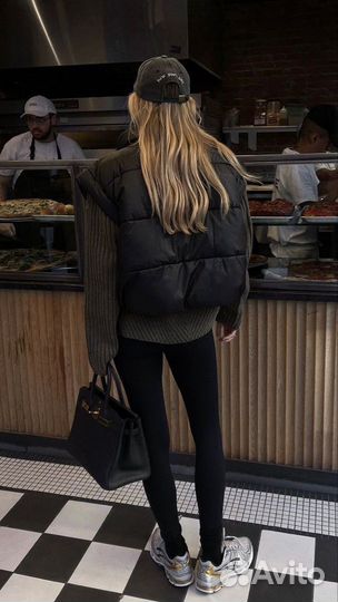 Леггинсы в рубчик H&M, 46-48