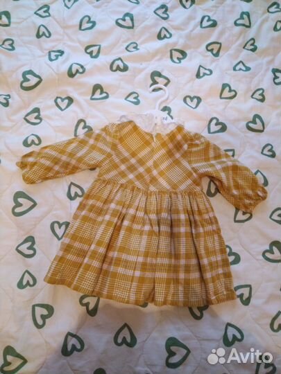 Платье для девочки 74 размер
