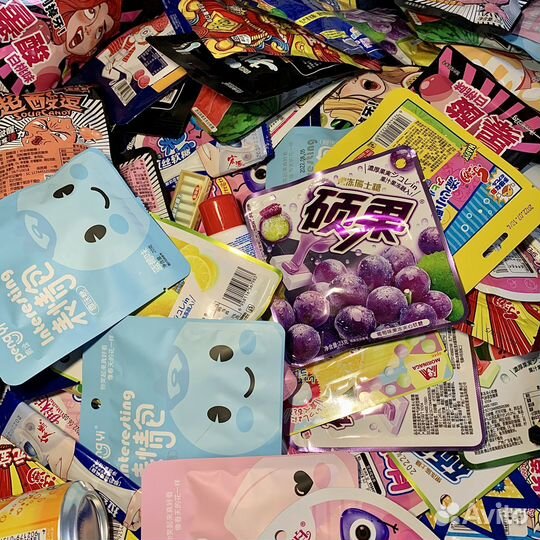 Японские, Китайские сладости, сладости из США