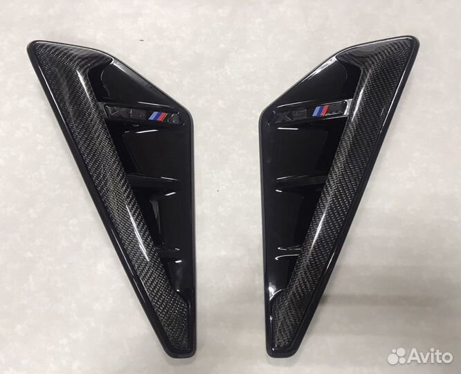 Спойлер и Жабры BMW X5M F95 X5 G05
