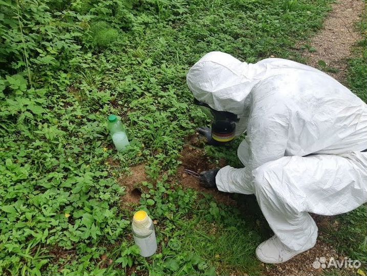 Обработка от клещей кротов комаров борщевика ос