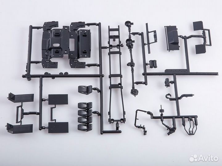 1:43 Сборная модель Аэродромный пожарный автомобил