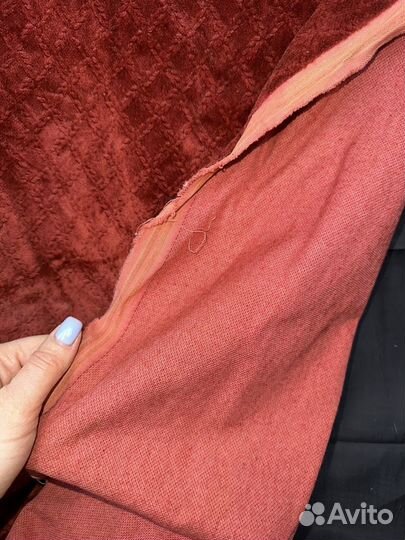 Ткань отрез бархат мебельный СССР 125х165 см