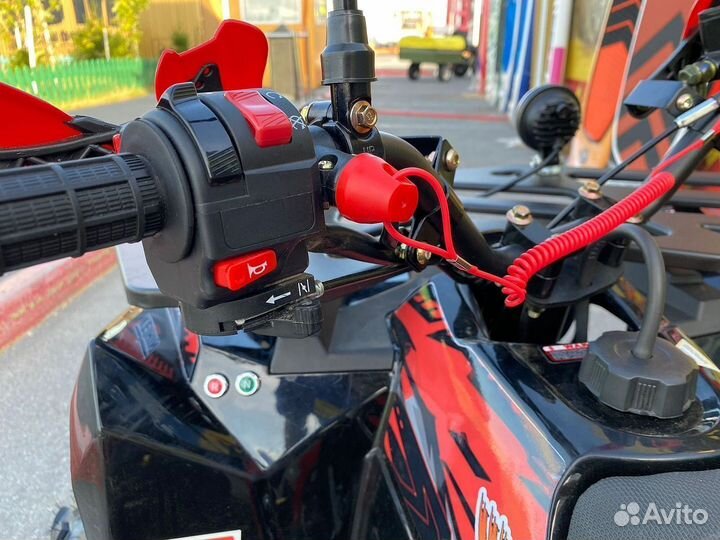 Квадроцикл GBM sharp 190 красно-черный