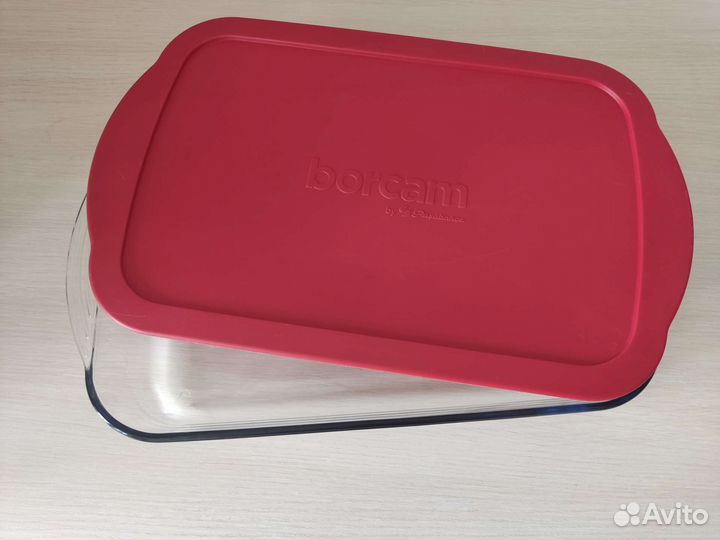 Форма для выпечки жаропрочная стеклянная