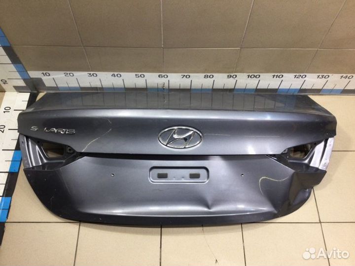Крышка багажника Hyundai Solaris 2017