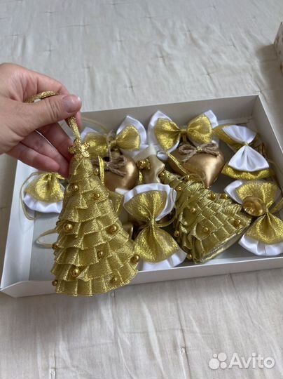 Новогодние игрушки ручной работы