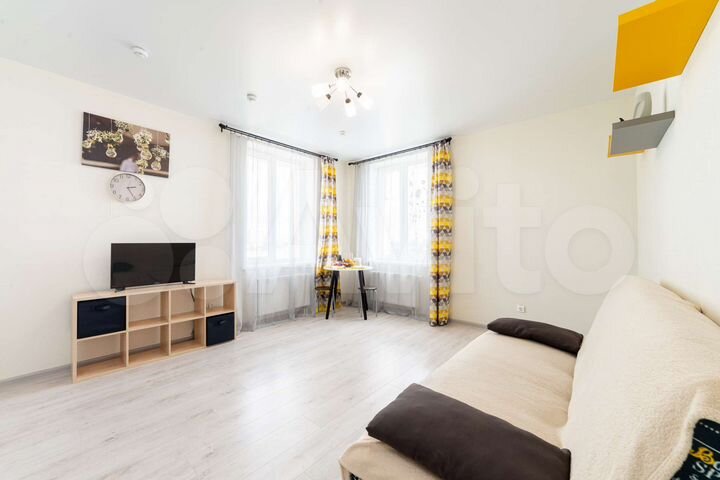 2-к. квартира, 45 м², 21/25 эт.